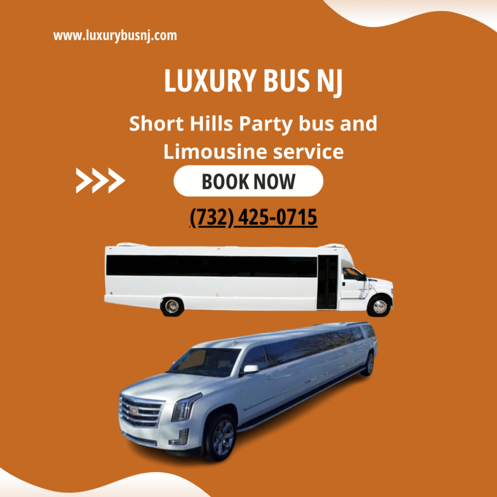 Top 5 Occasions to Hire a Short Hills NJ Party Bus