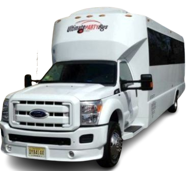 28 Passenger Party Bus with Bathroom