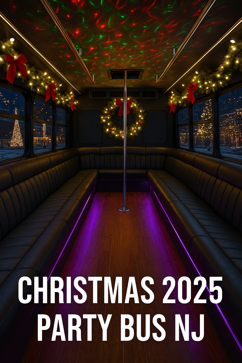 Christmas 2025 Party Bus NJ