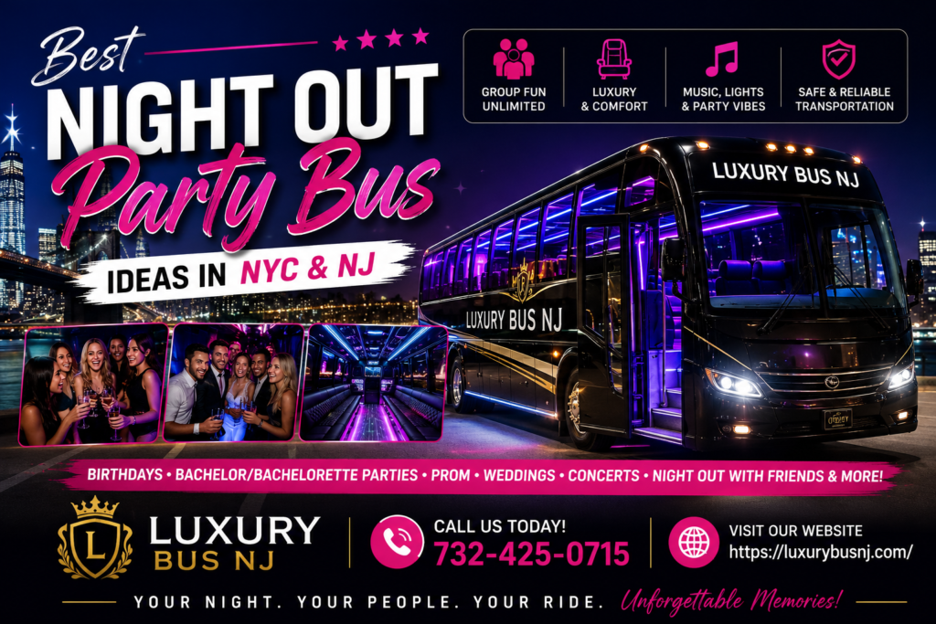 Best Night Out Party Bus Ideas in NYC & NJ