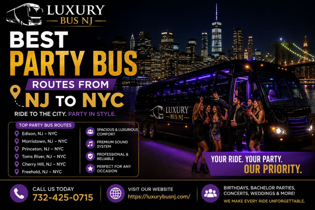 NJ to NYC Party Bus
