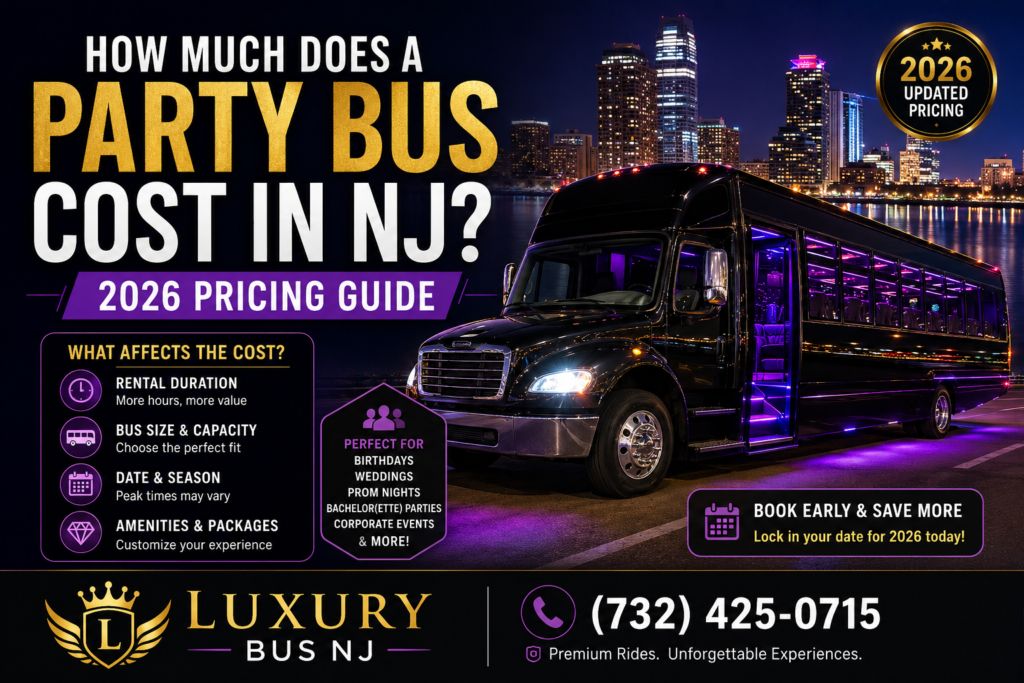 party bus cost NJ