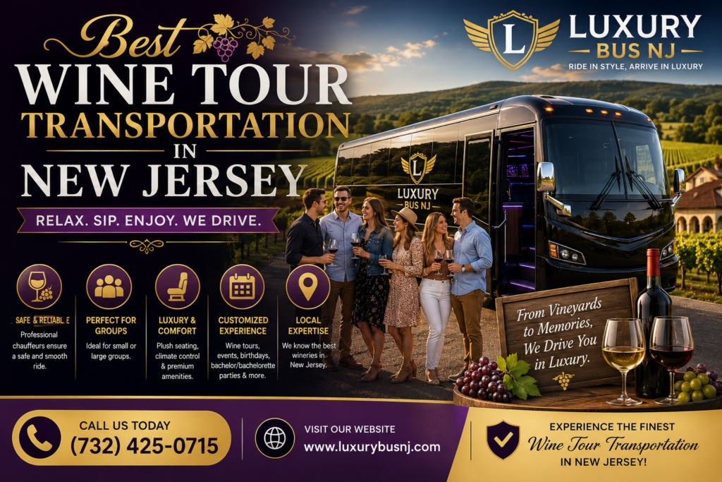 Best Wine Tour Transportation in New Jersey