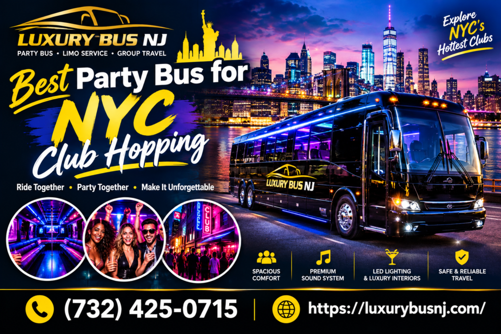 NYC Nightlife Party Bus: Best Ride for Club Hopping