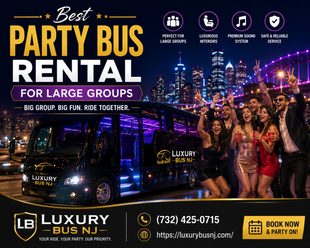 large group transportation NJ