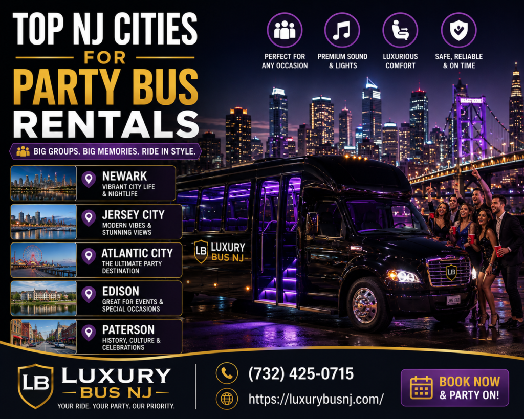 Party Bus Near Me NJ
