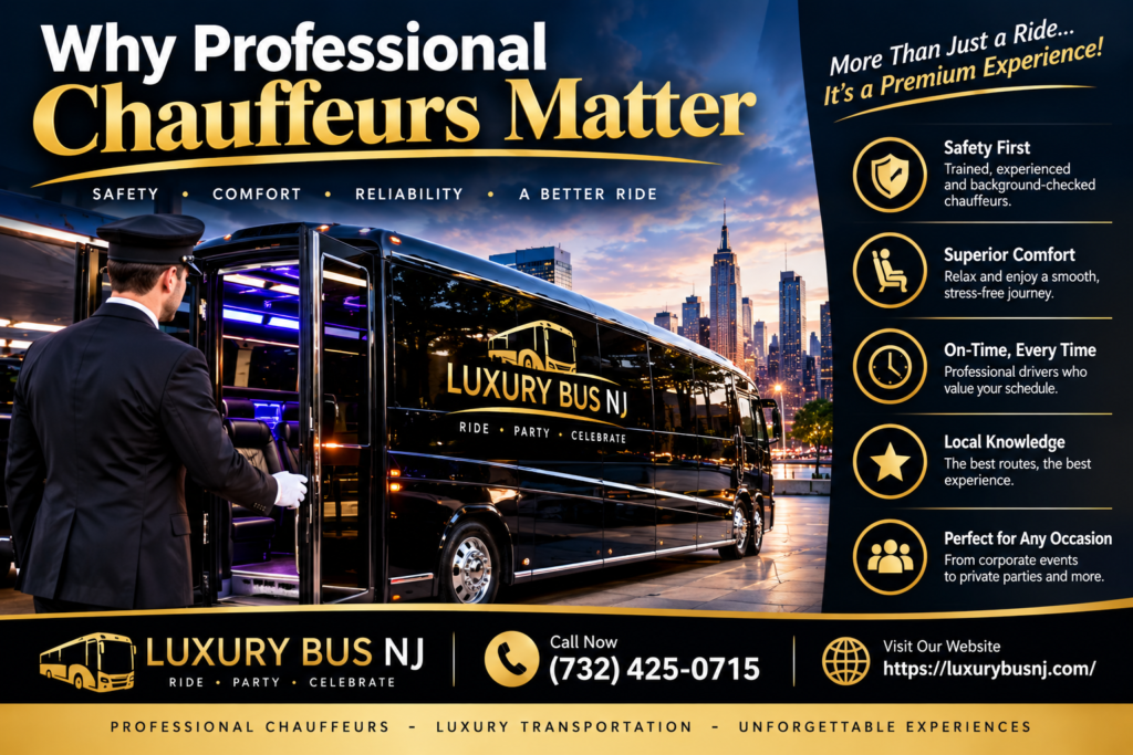 Why a Professional Chauffeur NJ Makes All the Difference